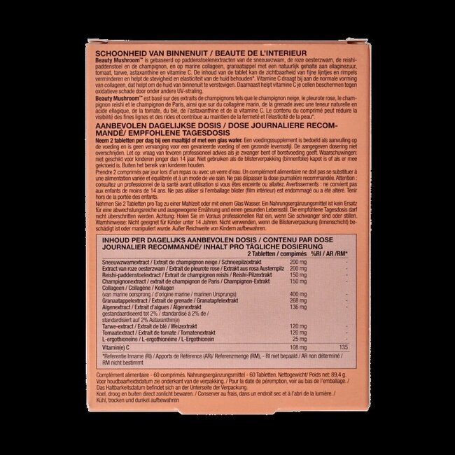 Beauty mushroom 60 Tabletten