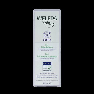 Weleda Baby derma 3 in 1 billenbalsem bio 50 Milliliter