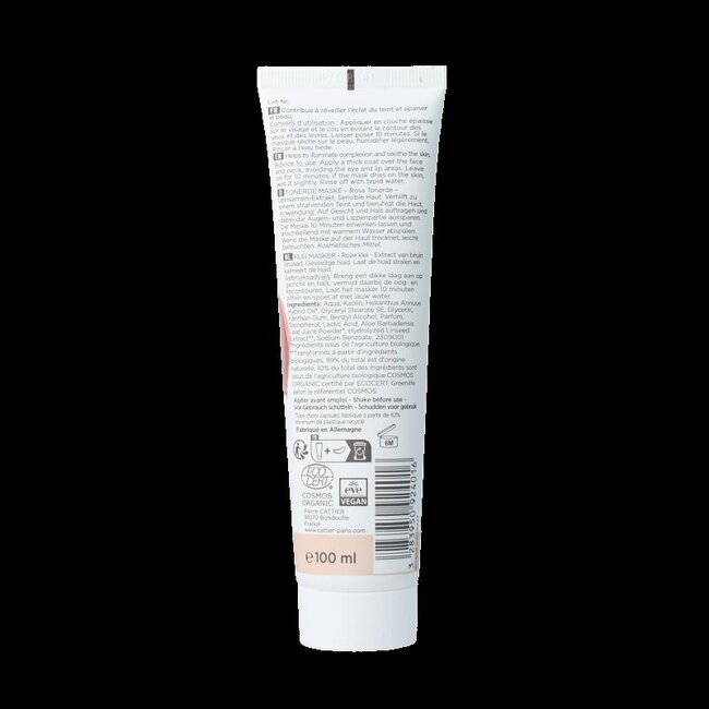 Roze klei masker aloe 100 Milliliter