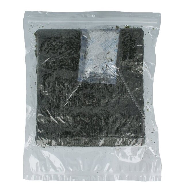 Sushi nori geroosterd  bio 50 stuks 125 Gram
