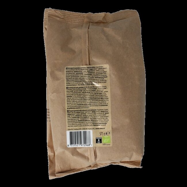 Granola kokos noot pit bio 375 Gram