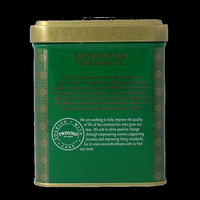 Gunpowder blik natural 200 Gram