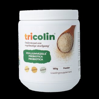 Tricolin Original psylliumvezels, prebiotica en probiotica 180 Gram