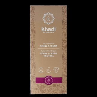 Khadi Haarkleur senna/cassia natural 100 Gram