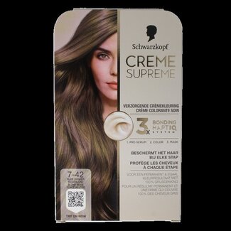 Schwarzkopf Creme supreme 7-42 D blond 1 Stuks
