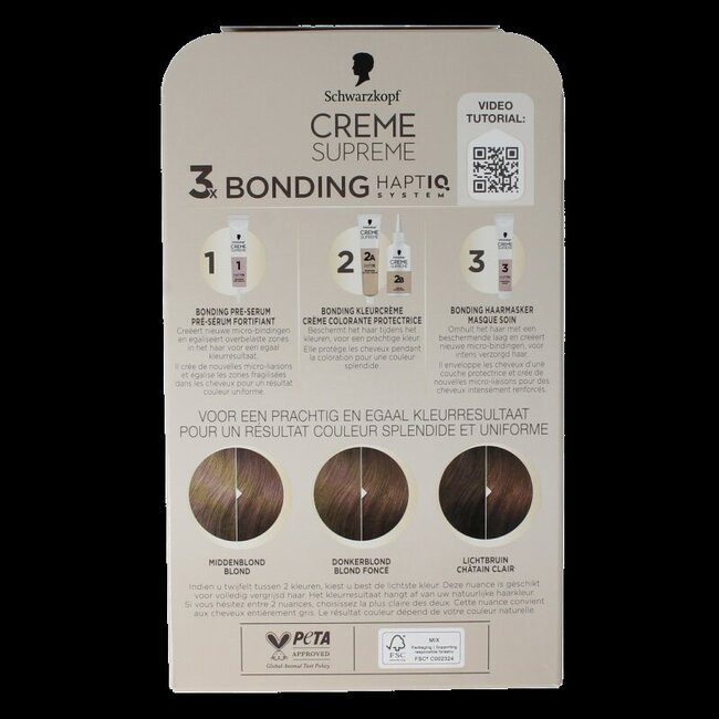 Creme supreme 7-42 D blond 1 Stuks