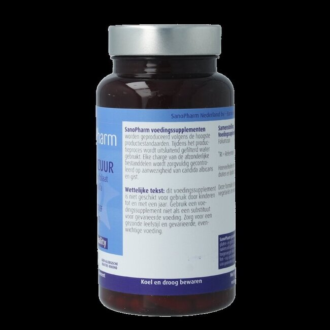 Foliumzuur met alfalfa high quiality 60 Capsules