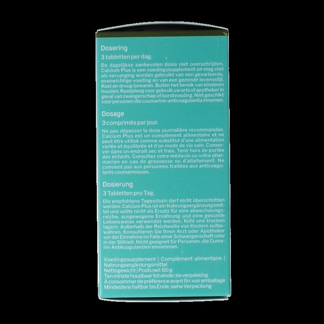 Calcium plus 60 Tabletten