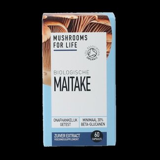 Mushrooms for Life Maitake bio 60 Capsules