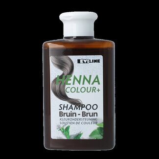 Henna Cure & Care Shampoo colour + bruin 300 Milliliter