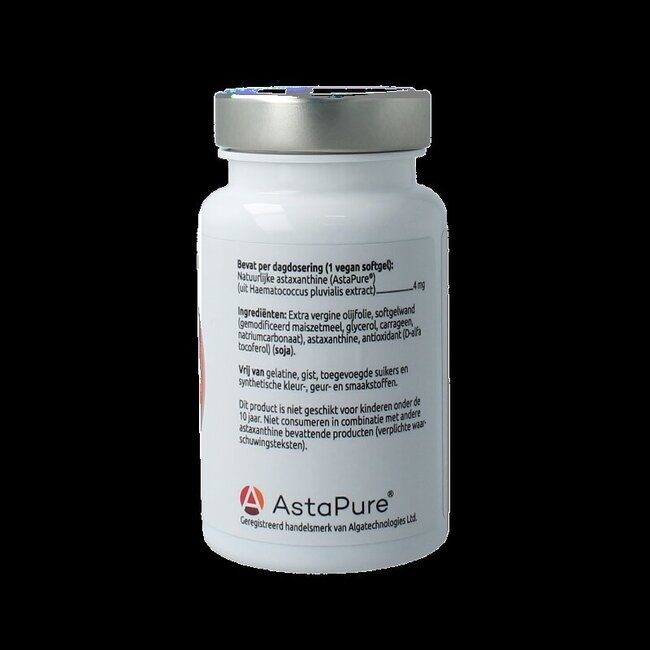 Astaxanthine 4mg astapure 60 Softgels