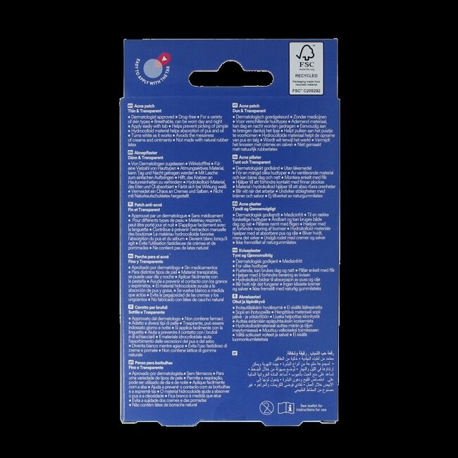Acnepleister 15 Stuks