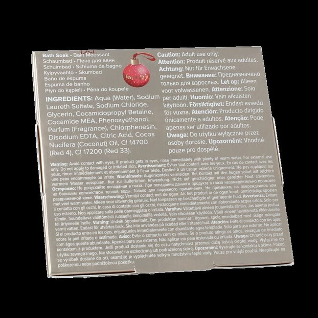 Comfort & joy bath soak bauble 250 Milliliter