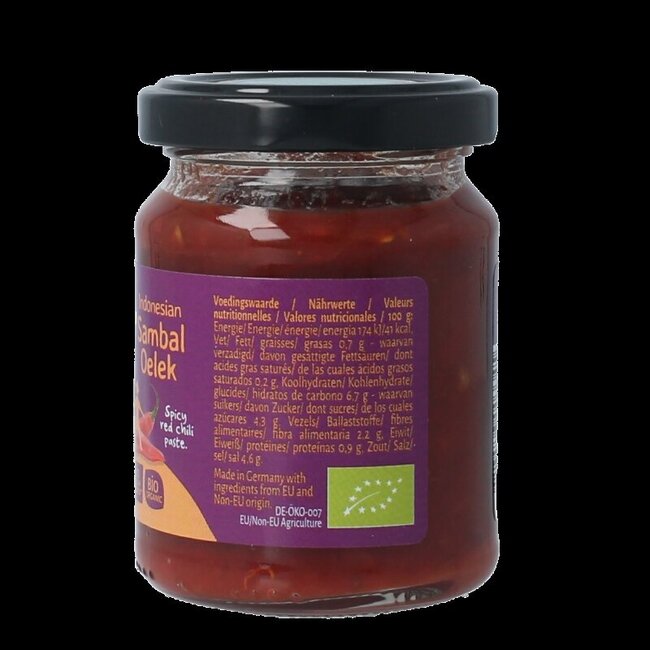 Sambal oelek bio 90 Gram