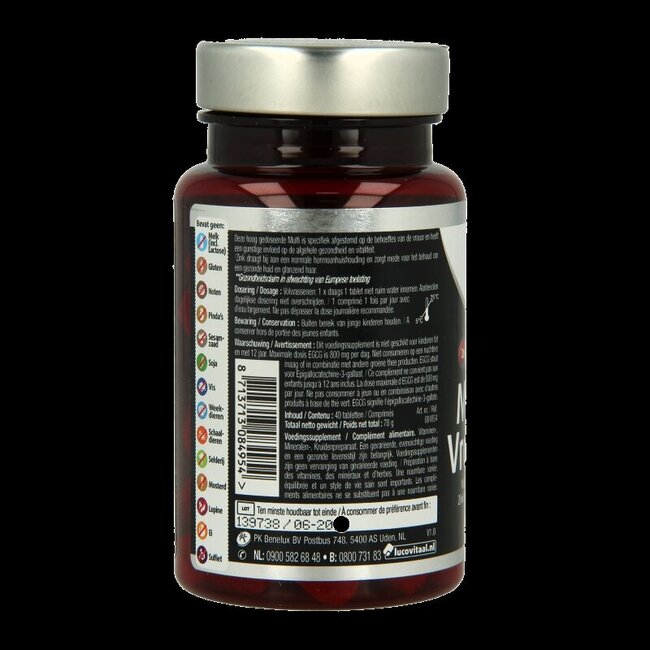 Multi compleet vrouw 50+ 40 Tabletten