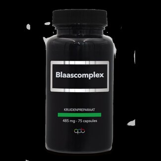 APB Holland Blaas kruidencomplex 485mg 75 Vegetarische capsules