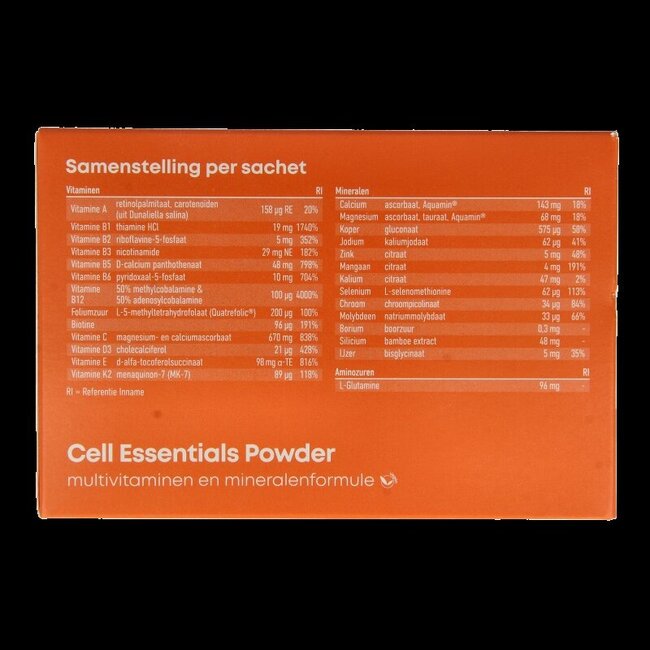 Cell Essentials multivitamine poeder 30 Zakjes