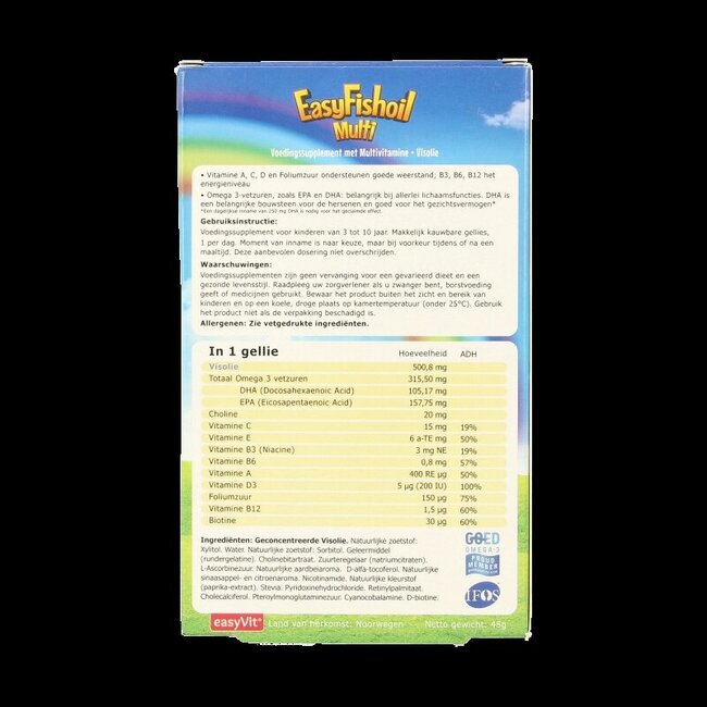 Easyfishoil multi 30 Gummies