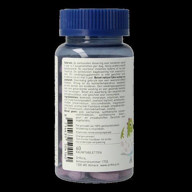 Dino multi 60 Kauwtabletten