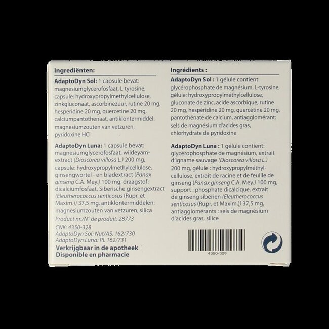 Adaptodyn 60 Capsules