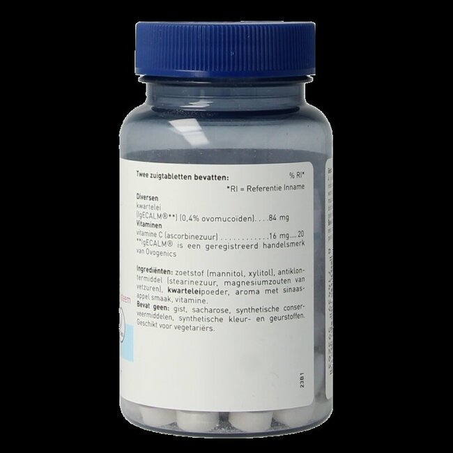 Kwartelei 60 Zuigtabletten