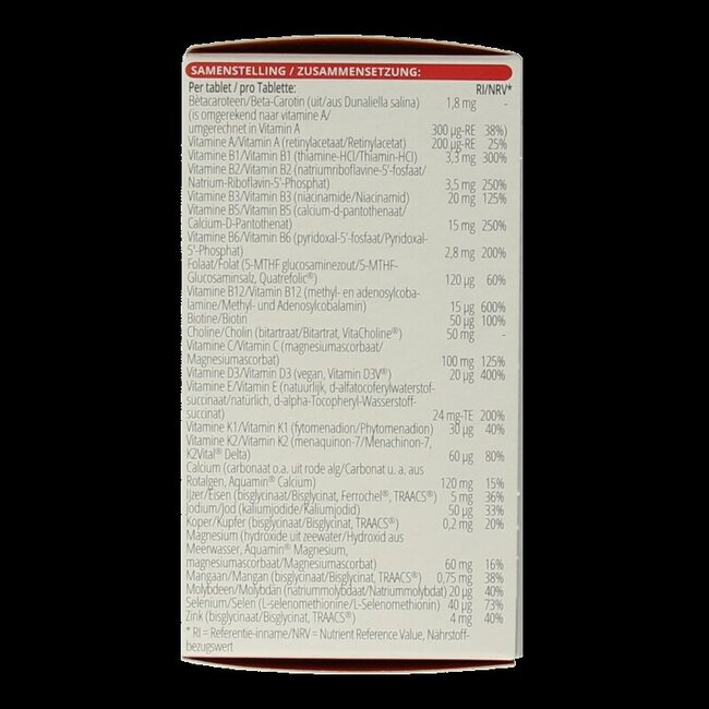 Elke dag basis 60 Tabletten