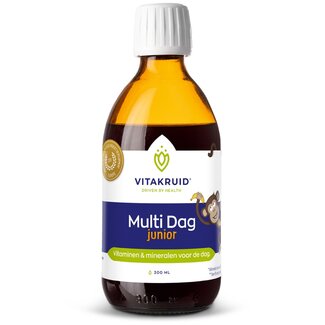 Vitakruid Multi Dag Junior 100% Vegan 300 Milliliter