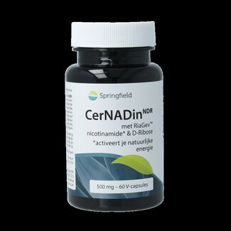 Springfield CerNADin met RiaGev™ 500mg 60 Vegetarische capsules