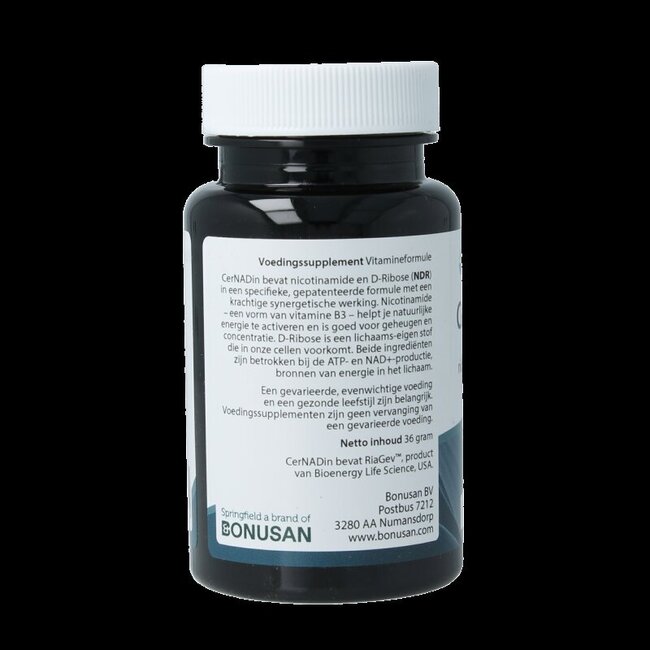 CerNADin met RiaGev™ 500mg 60 Vegetarische capsules