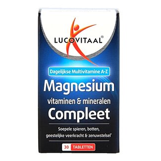 Lucovitaal Magnesium vitaminen mineralen compleet 30 Tabletten
