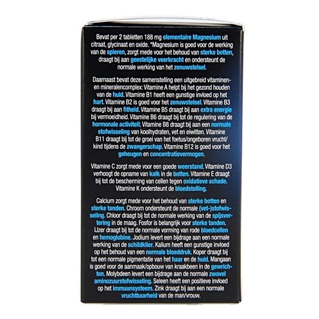 Magnesium vitaminen mineralen compleet 30 Tabletten