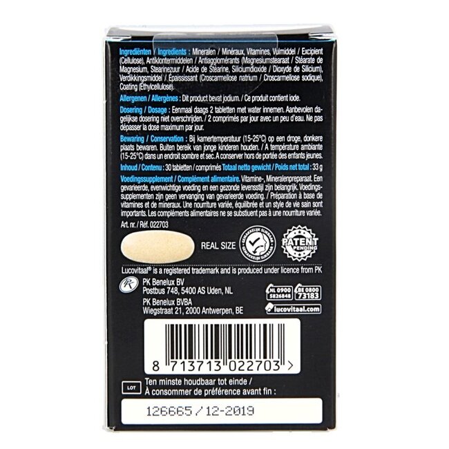 Magnesium vitaminen mineralen compleet 30 Tabletten