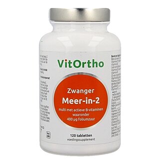 VitOrtho Meer in 2 zwanger 120 Tabletten