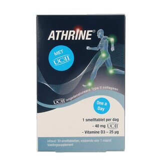 Athrine UC-II en Vitamine D3 30 Tabletten