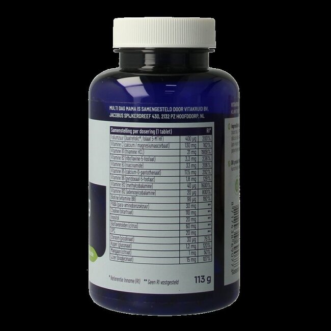 Multi Dag Mama 100% Vegan 90 Tabletten