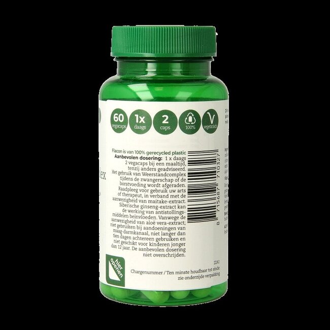 1032 Weerstand complex 60 Vegetarische capsules