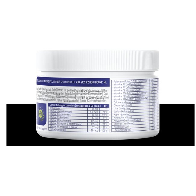 Multi Basis Vegan poeder met natuurlijke vormen 163 Gram