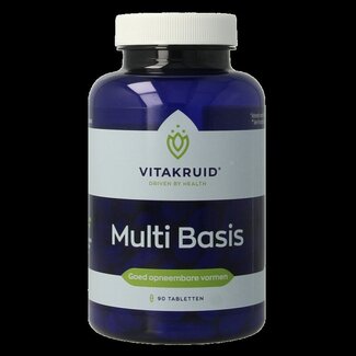 Vitakruid Multi Basis met natuurlijke vormen 90 Tabletten