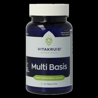 Vitakruid Multi Basis met natuurlijke vormen 30 Tabletten