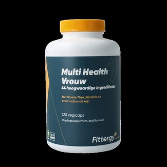 Fittergy Multi health vrouw 120 Vegetarische capsules