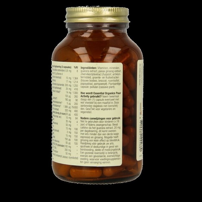 Activity puur 120 Vegetarische capsules