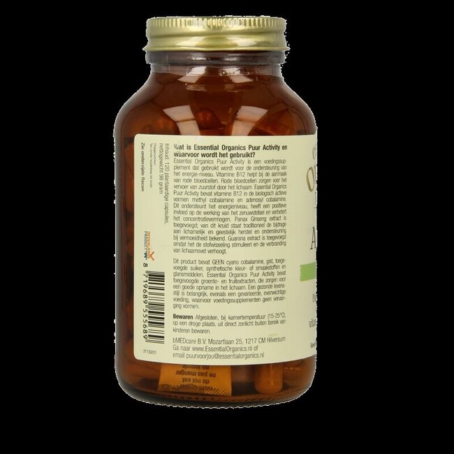 Activity puur 120 Vegetarische capsules