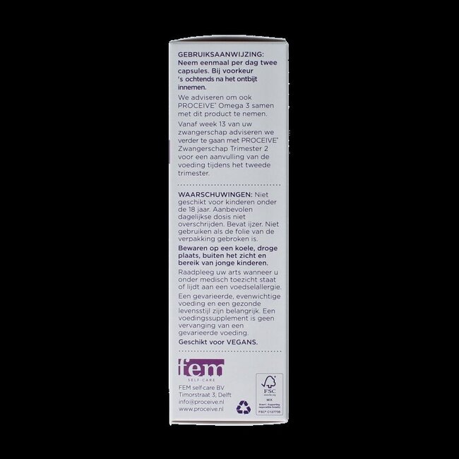 Kinderwens trimester 1 60 Capsules