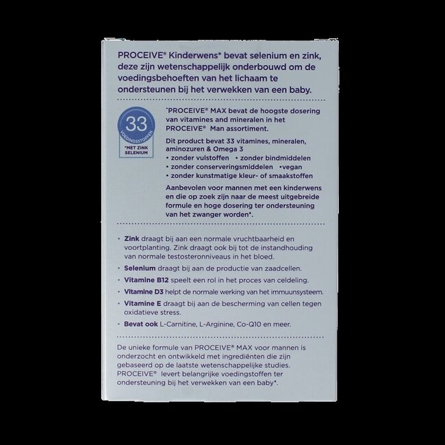 Kinderwens max man sachets 30 Stuks