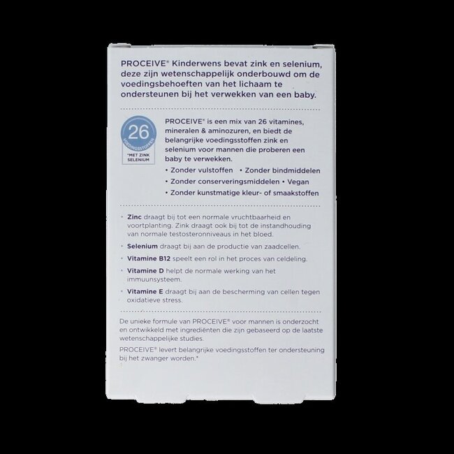 Kinderwens man 60 Capsules