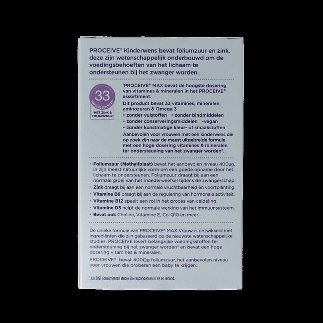 Kinderwens max vrouw sachets 30 Stuks