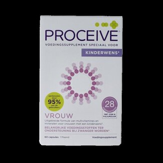 Proceive Kinderwens vrouw 60 Capsules