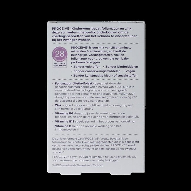 Kinderwens vrouw 60 Capsules