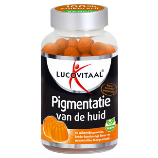 Lucovitaal Pigmentatie van de huid gummies 50 Stuks