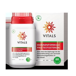 Vitals Mannenformule pro testosteron vit 60 Tabletten